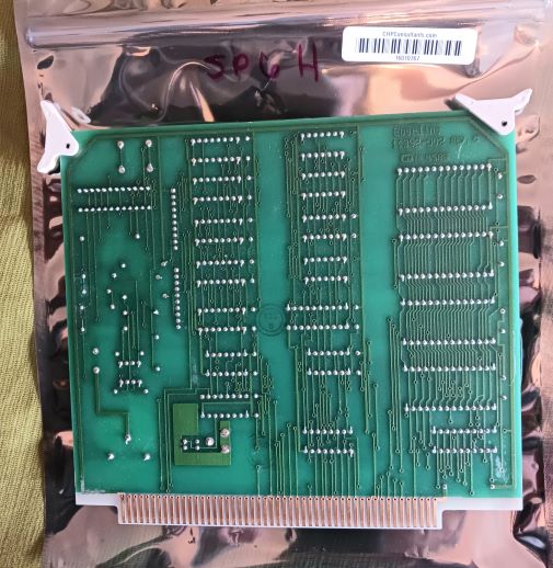 EBERLINE 11392-D02 SP6H PCM1B or PCM1C circuit board, Rev E, memory II