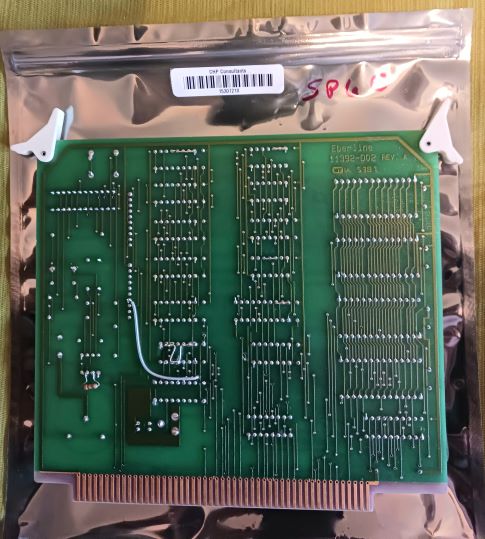 EBERLINE 11392-D02 SP6E BD2 PCM1B or PCM1C circuit board, memory II