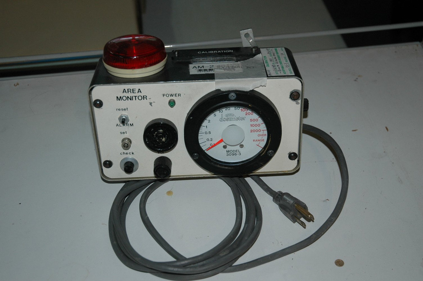 Dosimeter Corp 3090-3 and 3096-3 Alarming Area Monitor - USED