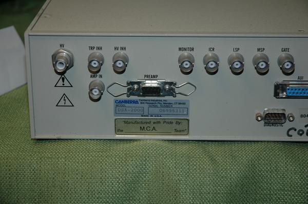 Canberra DSA-2000 Multichannel Analyzer Digital Spectrum Analyzer