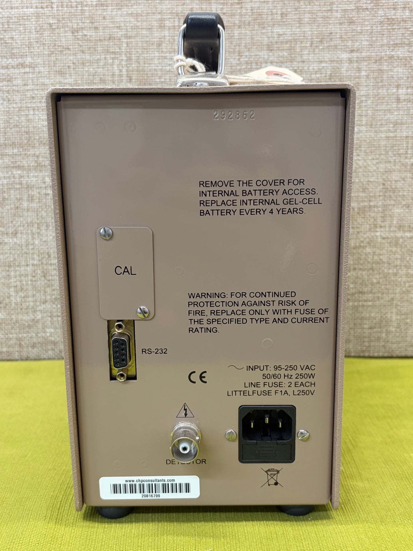 Ludlum Model 3030E Alpha Beta Sample Counter