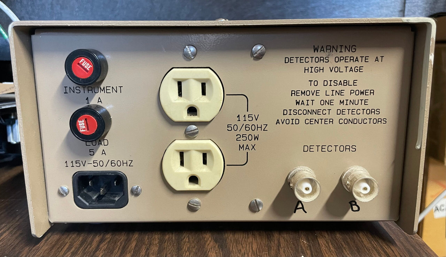 Ludlum Model 3530 Alarm Radiation Meter Detector Gate Monitor