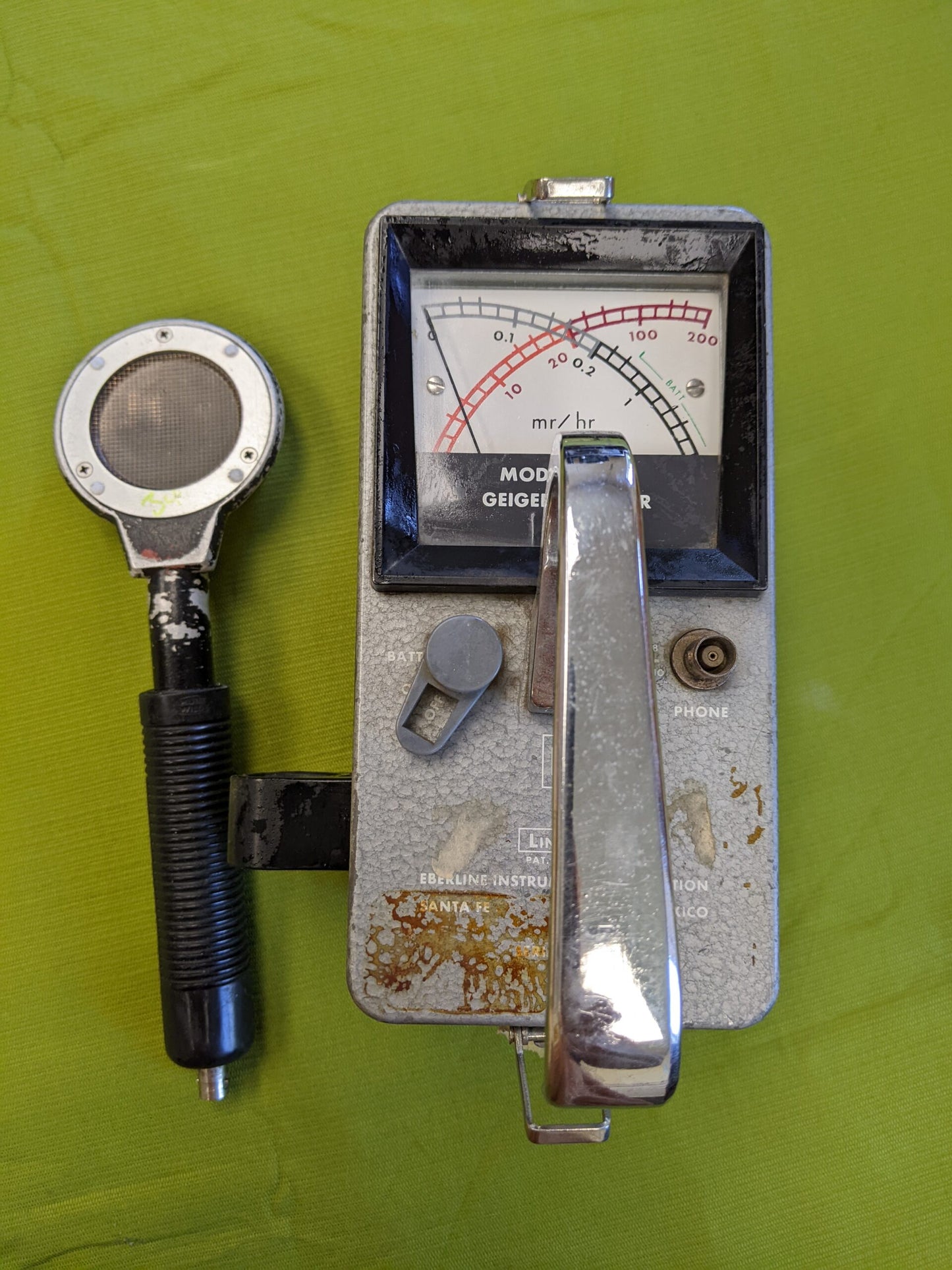 Eberline E-400 GM Meter with Bicron PGM and cable
