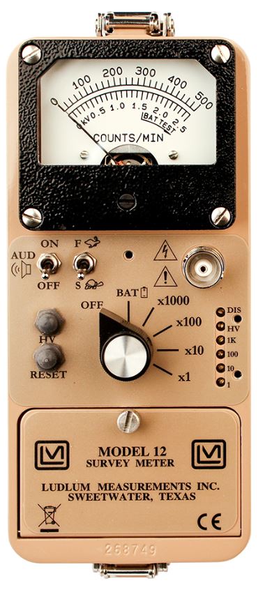Ludlum Model 12 General Purpose Survey Meter