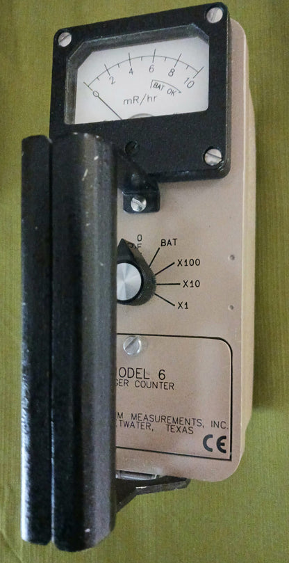 Ludlum Model 6 Geiger Counter