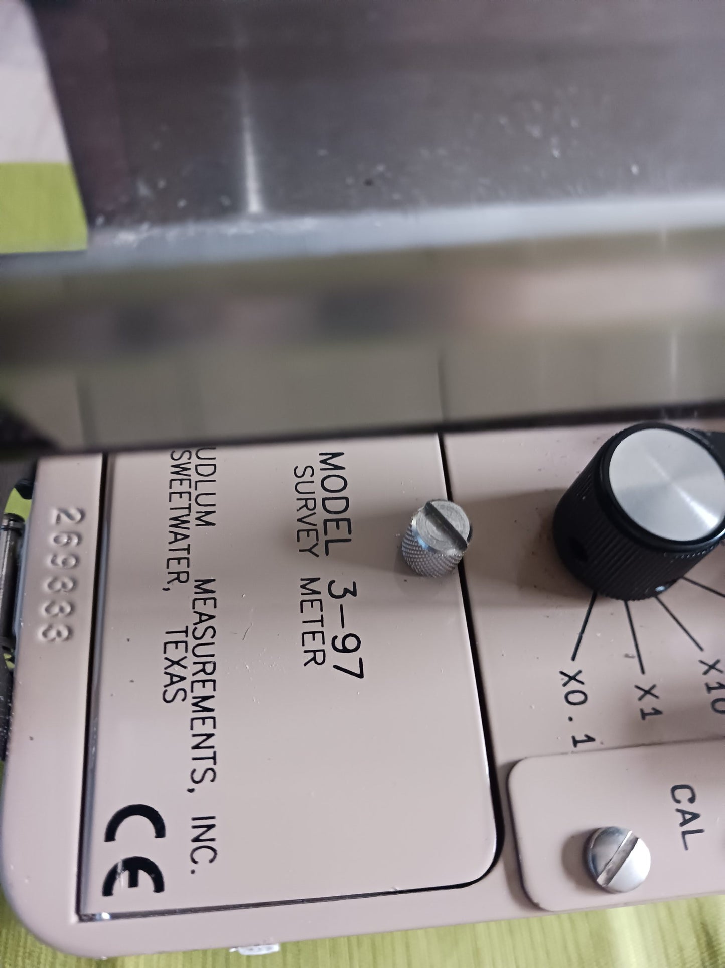 Ludlum Model 3-97 Gamma Survey Meter