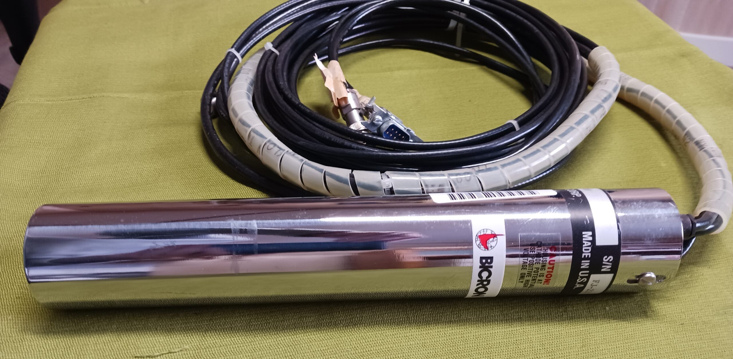 Bicron 1XMP.040B low-energy gamma NaI(Tl) detector