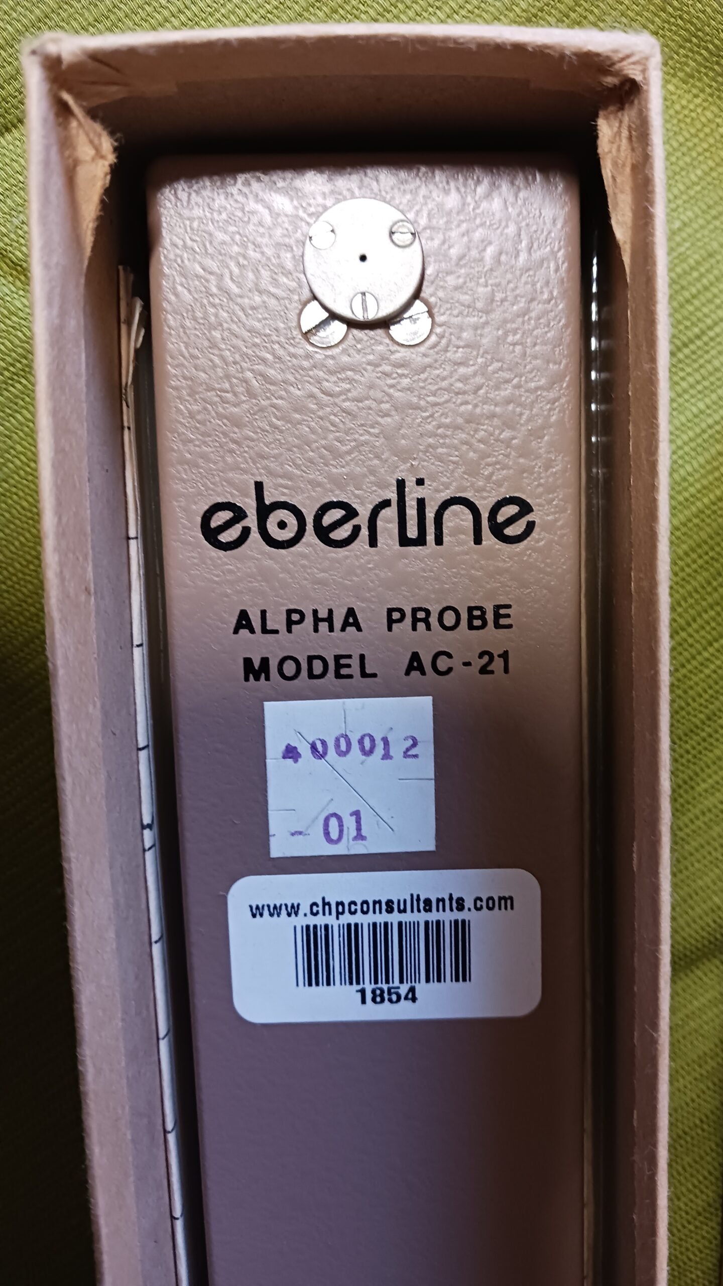 Eberline Alpha Probe Model AC-21