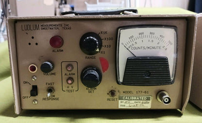 Ludlum Model 177-61 Benchtop Counter
