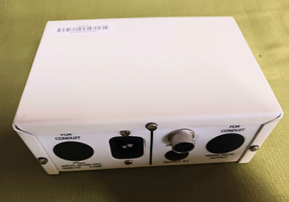 Mains Relay Box wired for AC input power cord by Ludlum Measurements