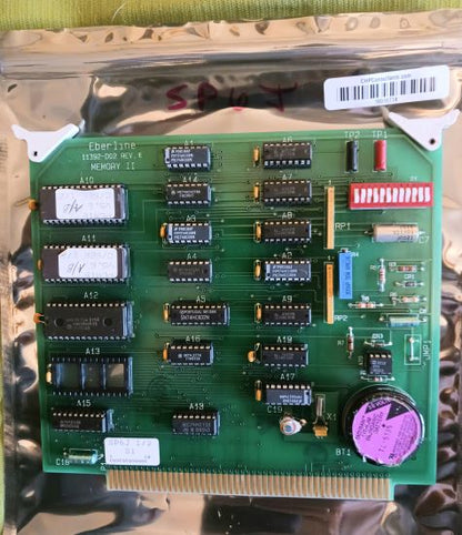 EBERLINE 10963-C01C SP6J PCM1B or PCM1C circuit board, Rev E, memory II