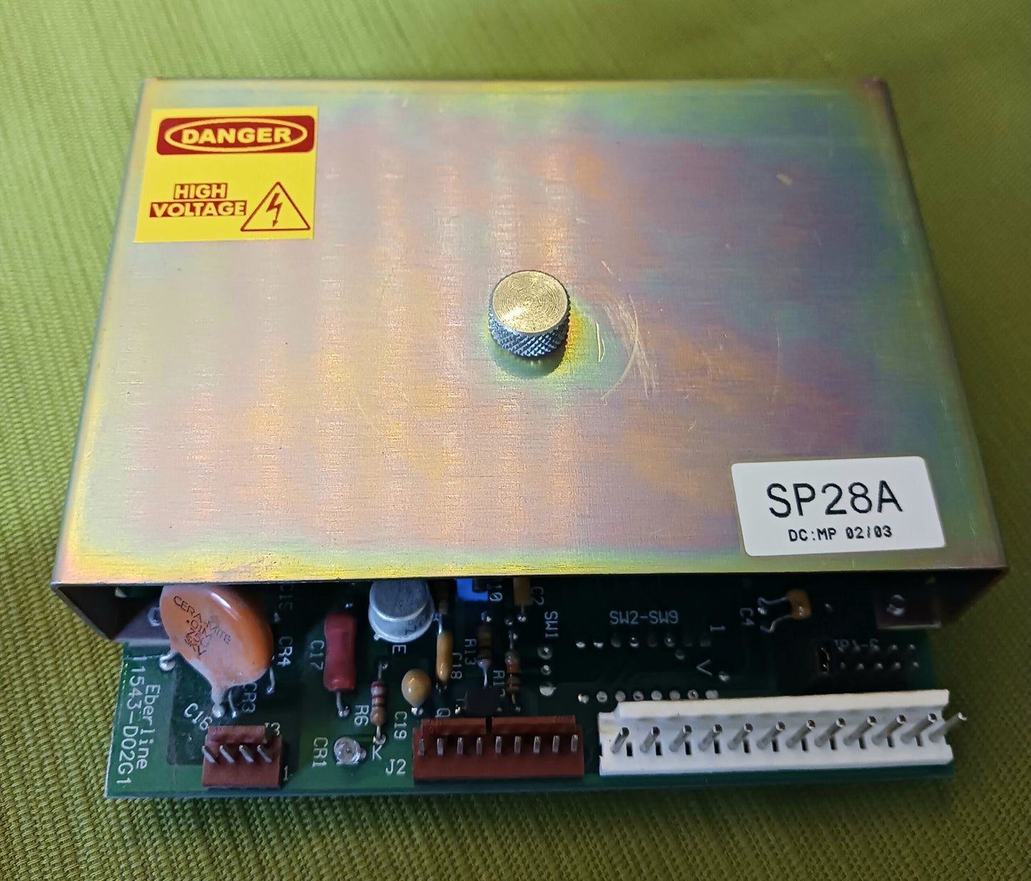 Eberline 11543-D02G1, SP28A PCB Circuit board