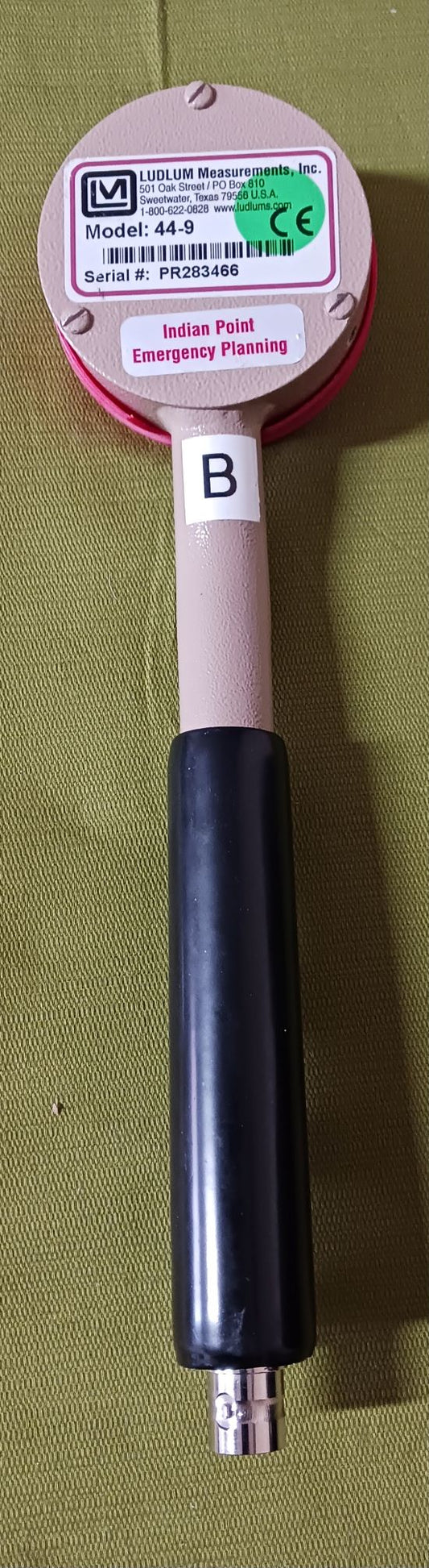 Ludlum Model 44-9 with "C" Connection - Like new condition