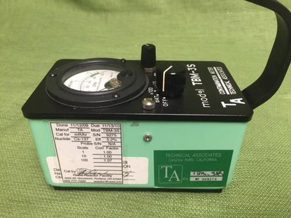 Technical Associates TBM-3S Radiation Detector