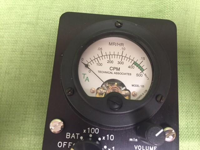 Technical Associates TBM-3S Radiation Detector