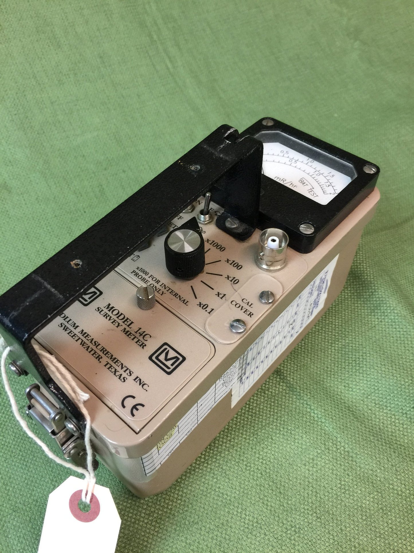 Ludlum Model 14C Survey Meter