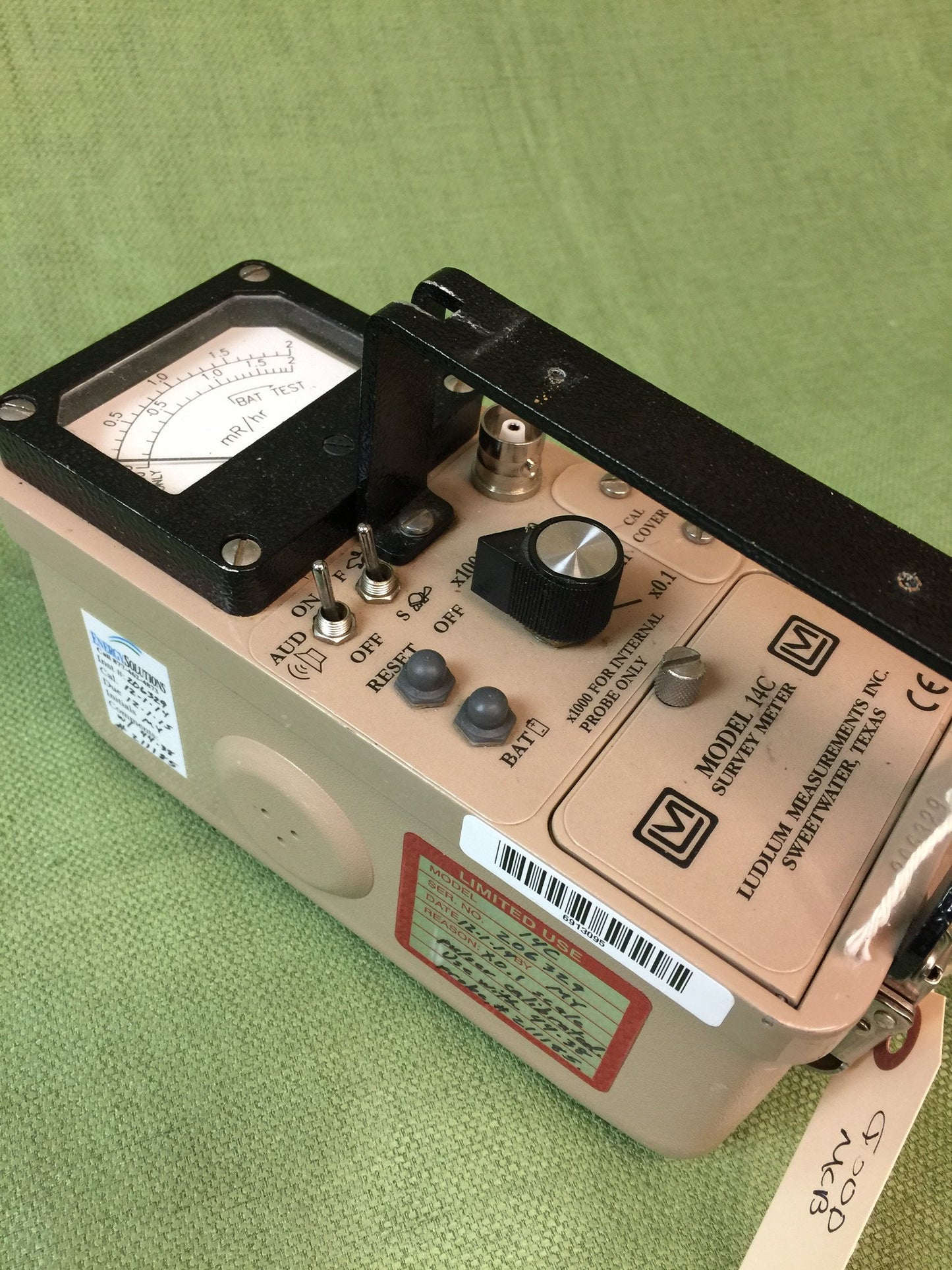 Ludlum Model 14C Survey Meter