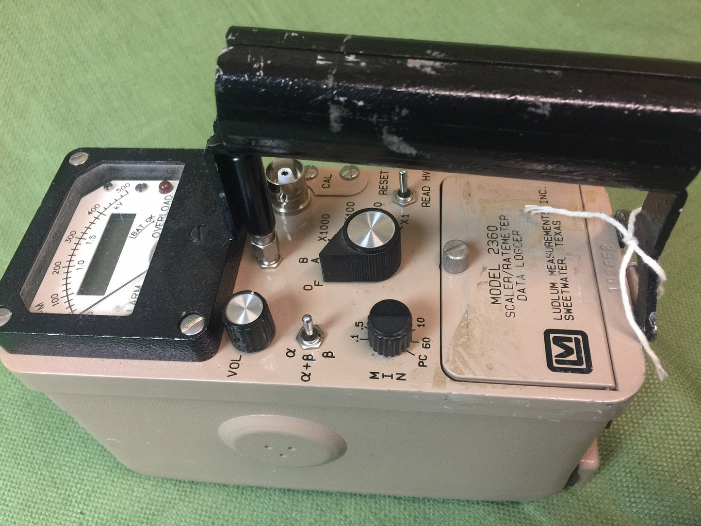 Ludlum Model 2360 General Purpose Ratemeter, Alpha, Beta, Data Logger