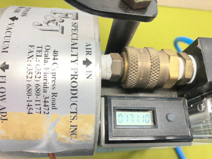 F&J Model DF-1 Portable Low Volume Air Sampler With Digital Flow Meter
