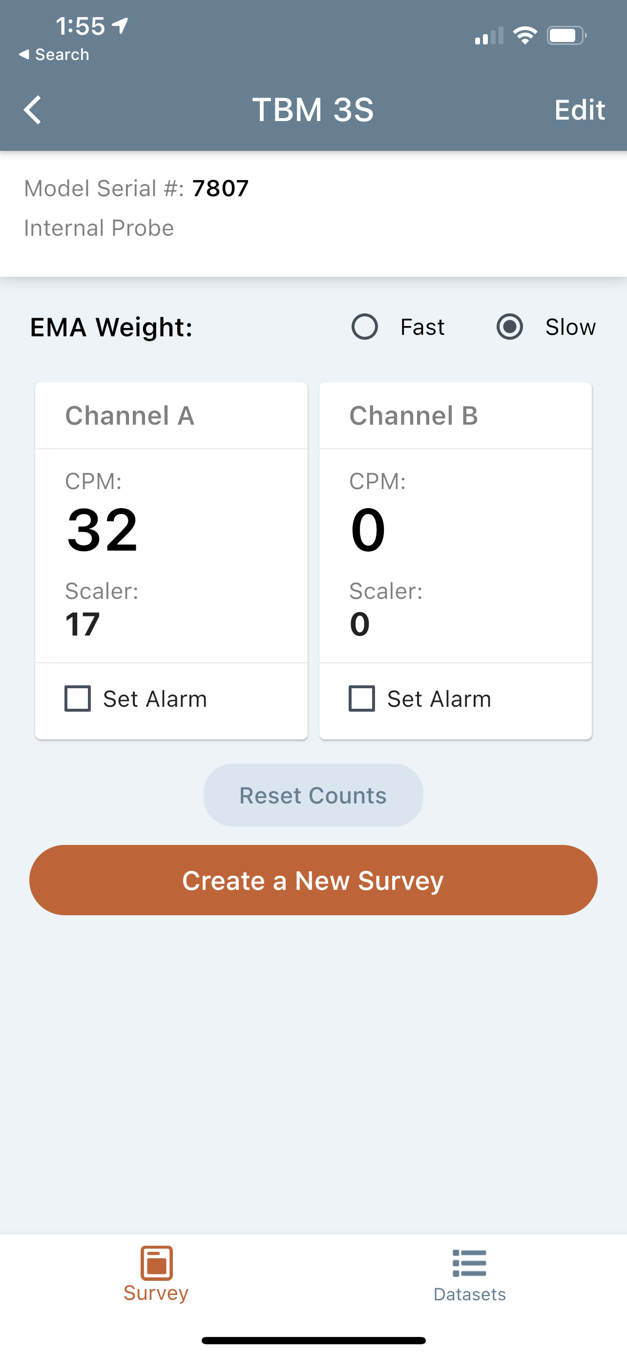 App Connects to meter