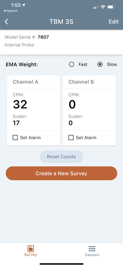 App Connects to meter