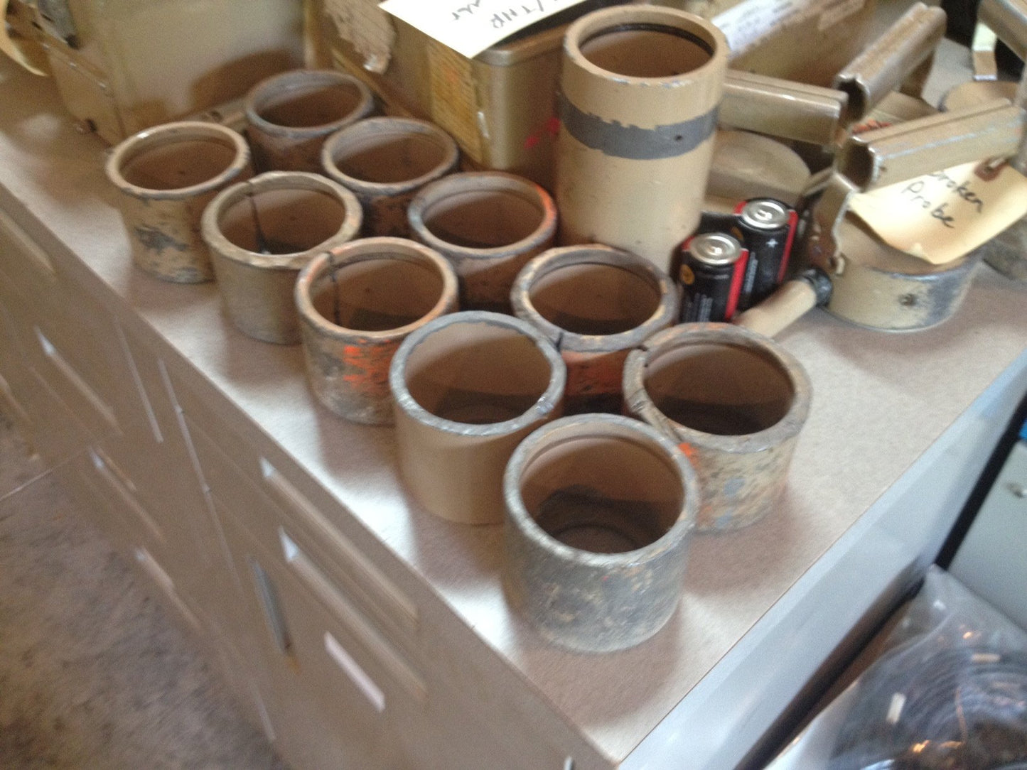 Ludlum Model 4260-076 Lead Collimator for 2X2 NaI probes 2.6in