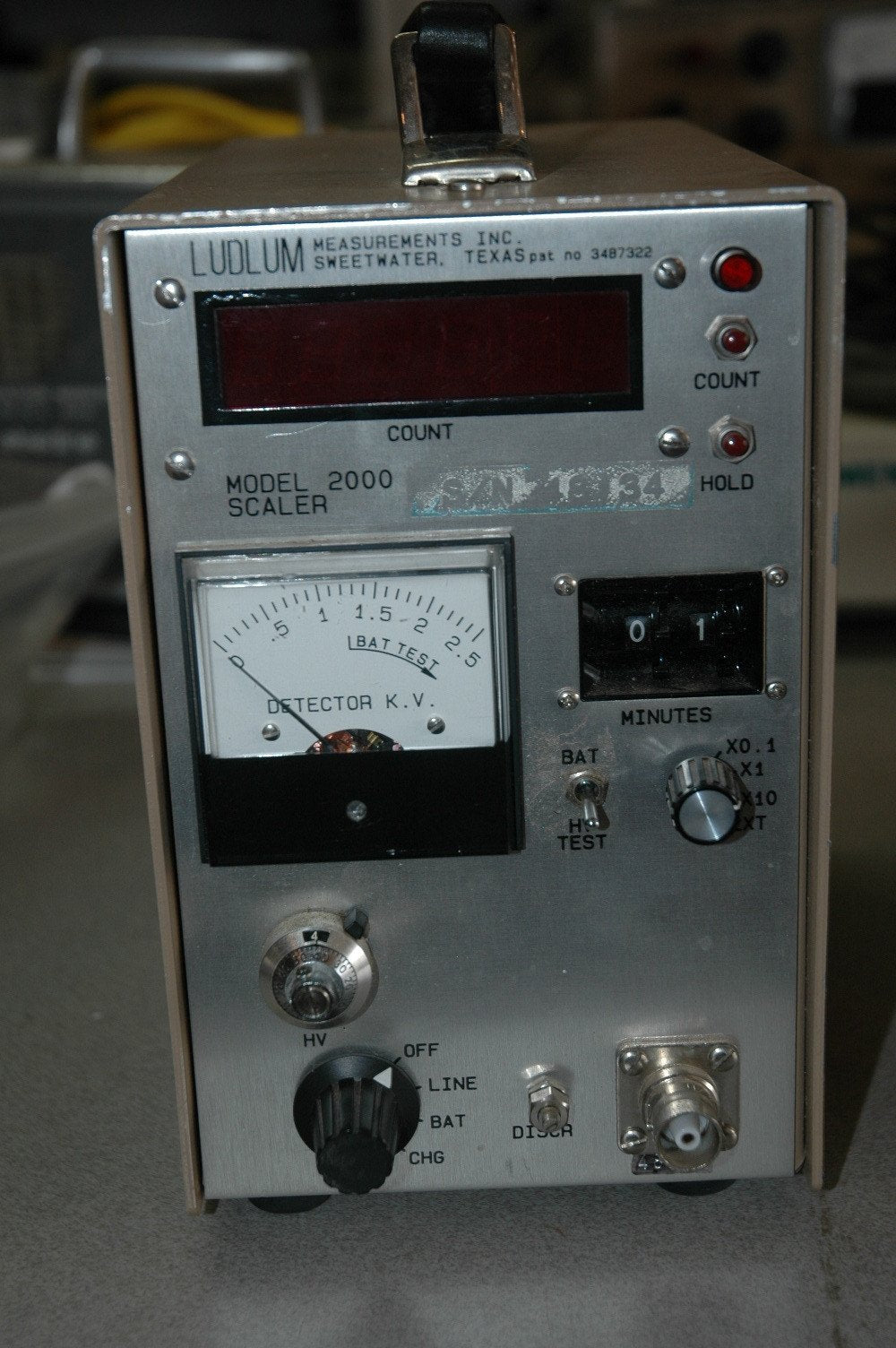 Ludlum Model 2000 Digital Scaler