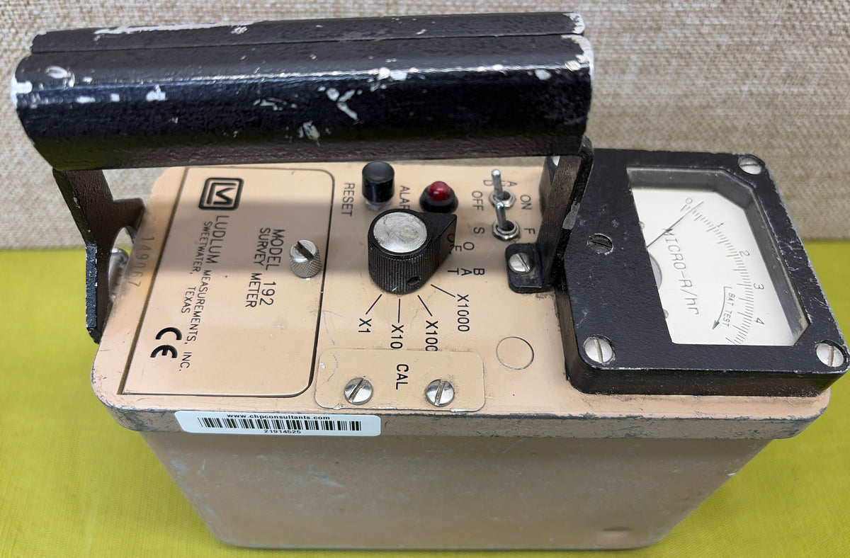 Ludlum Model 192 microR Survey Meter
