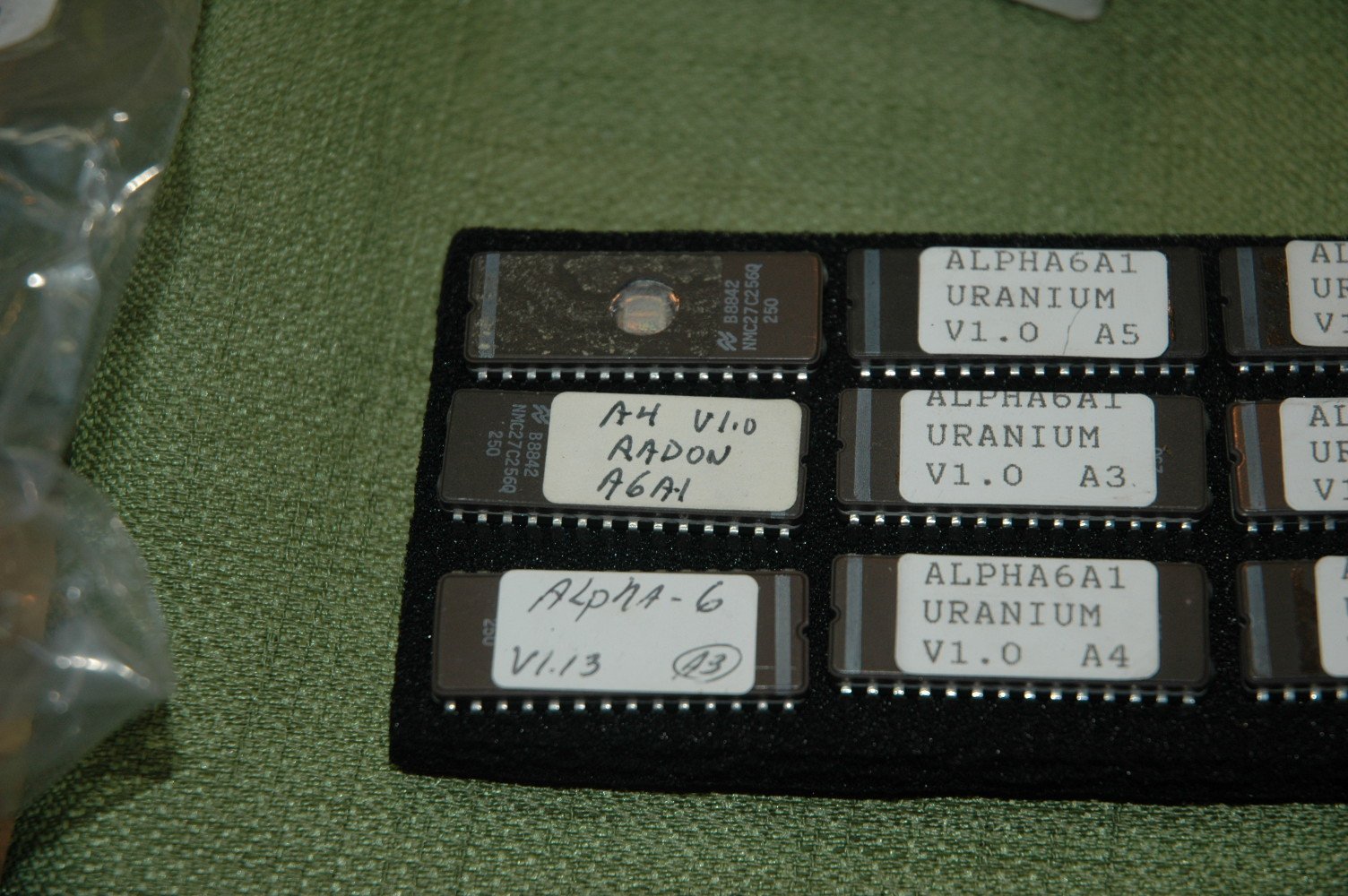 Alpha 6A Eprom for monitoring Radon A4 V1.0