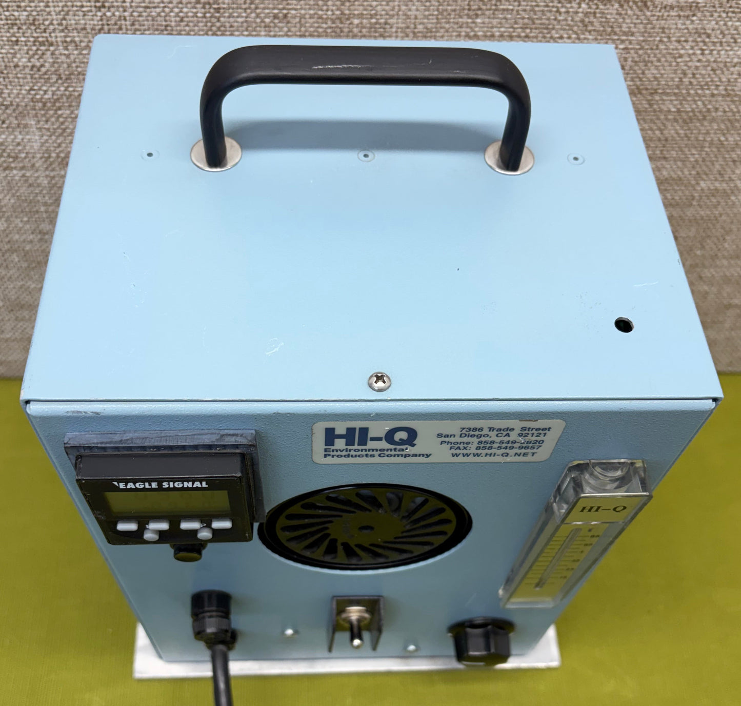 Hi-Q CF-970T Series – Timer Controlled, Portable HI-Vol Air Sampler