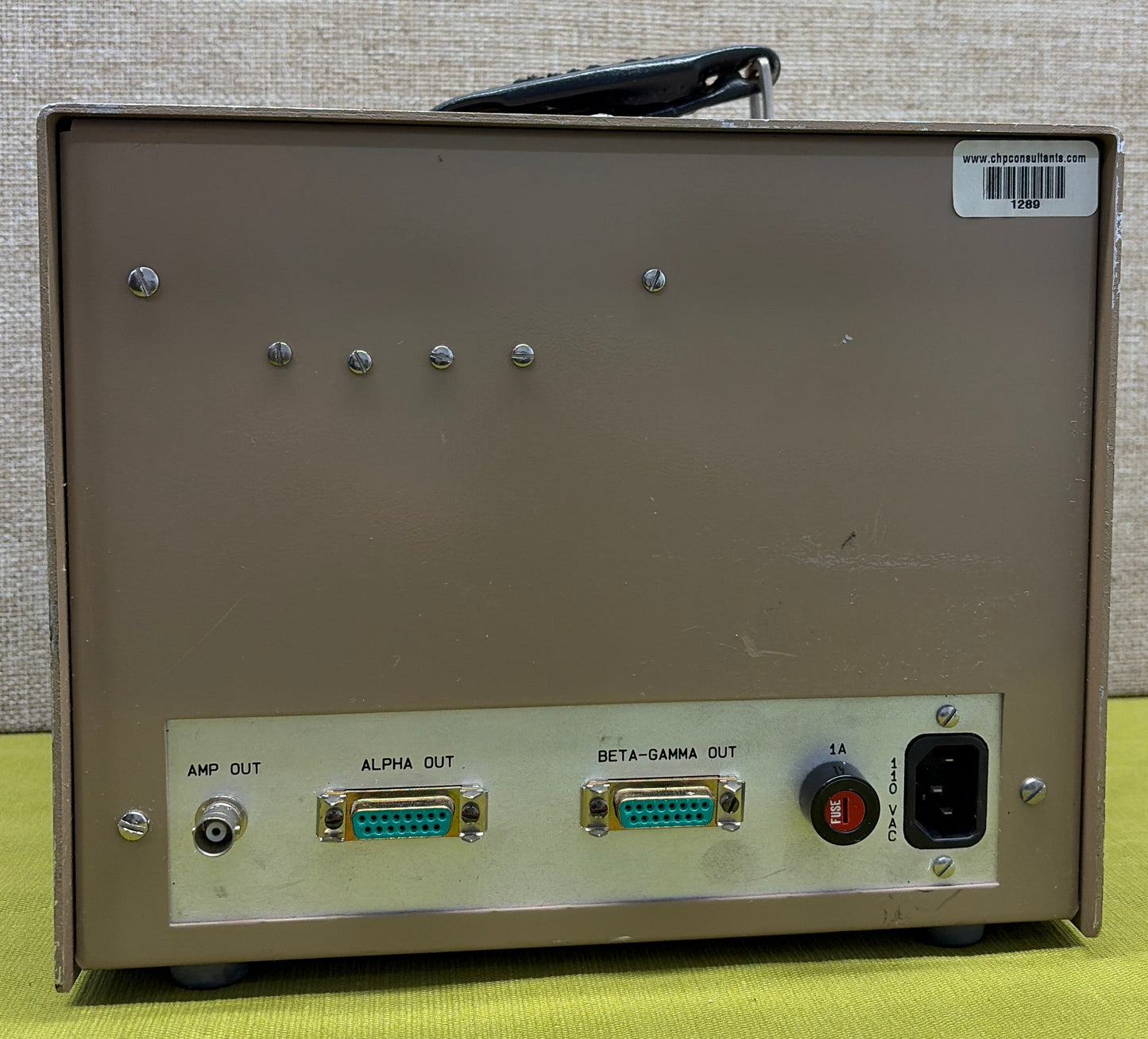Ludlum Model 2929 Digital Dual Channel Scaler - Meter only -