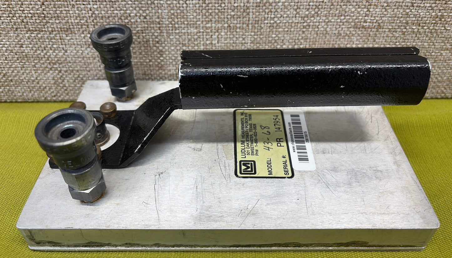 Ludlum Model 43-68 100cm^2 gas proportional detector