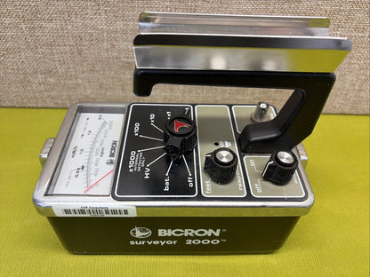 Bicron Surveyor 2000 Meter Geiger Counter