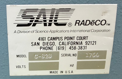 Radeco SAIC Air Flow Calibrator Model C828