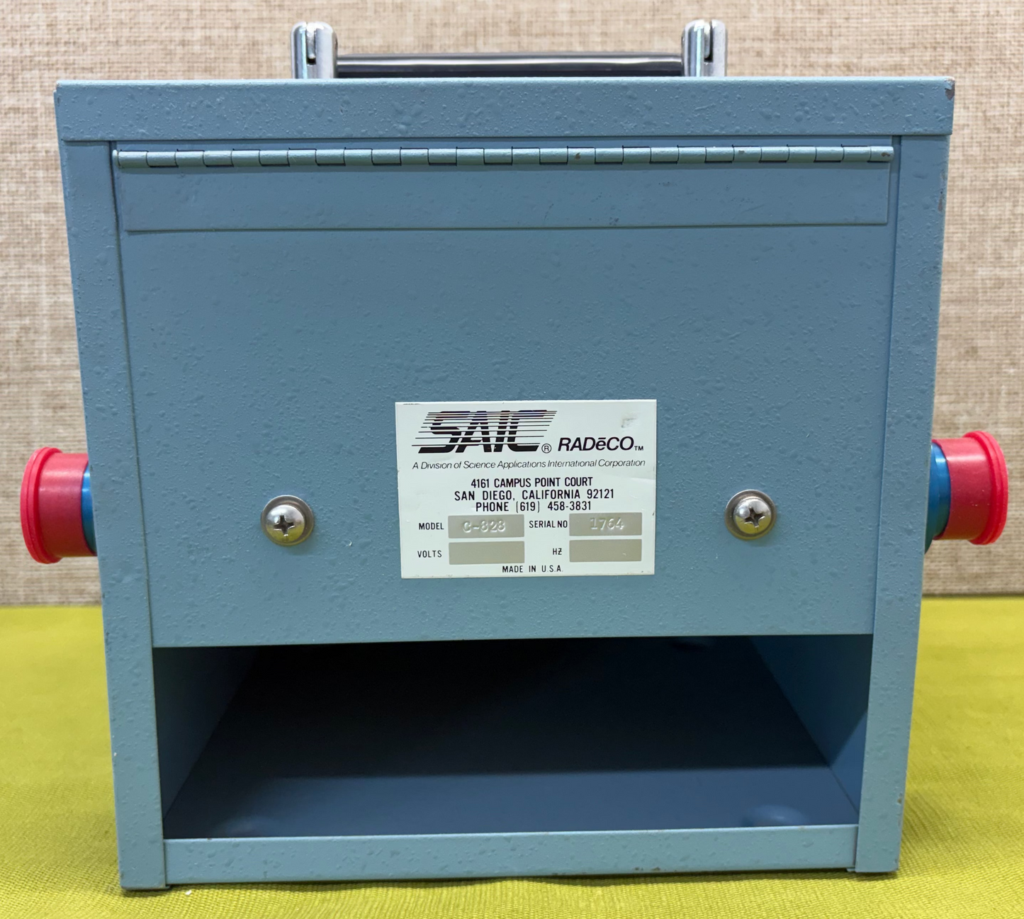 Radeco SAIC Air Flow Calibrator Model C828