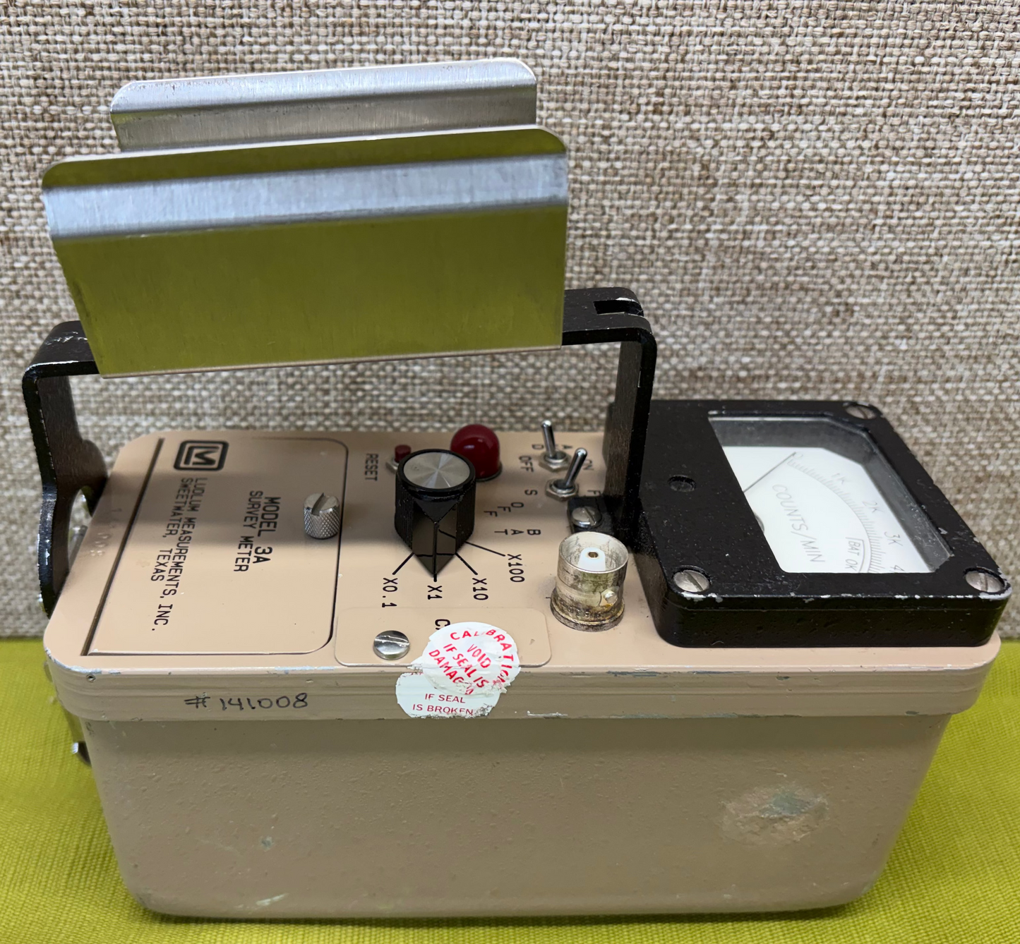Ludlum Model 3A General Purpose Survey Meter with Alarm