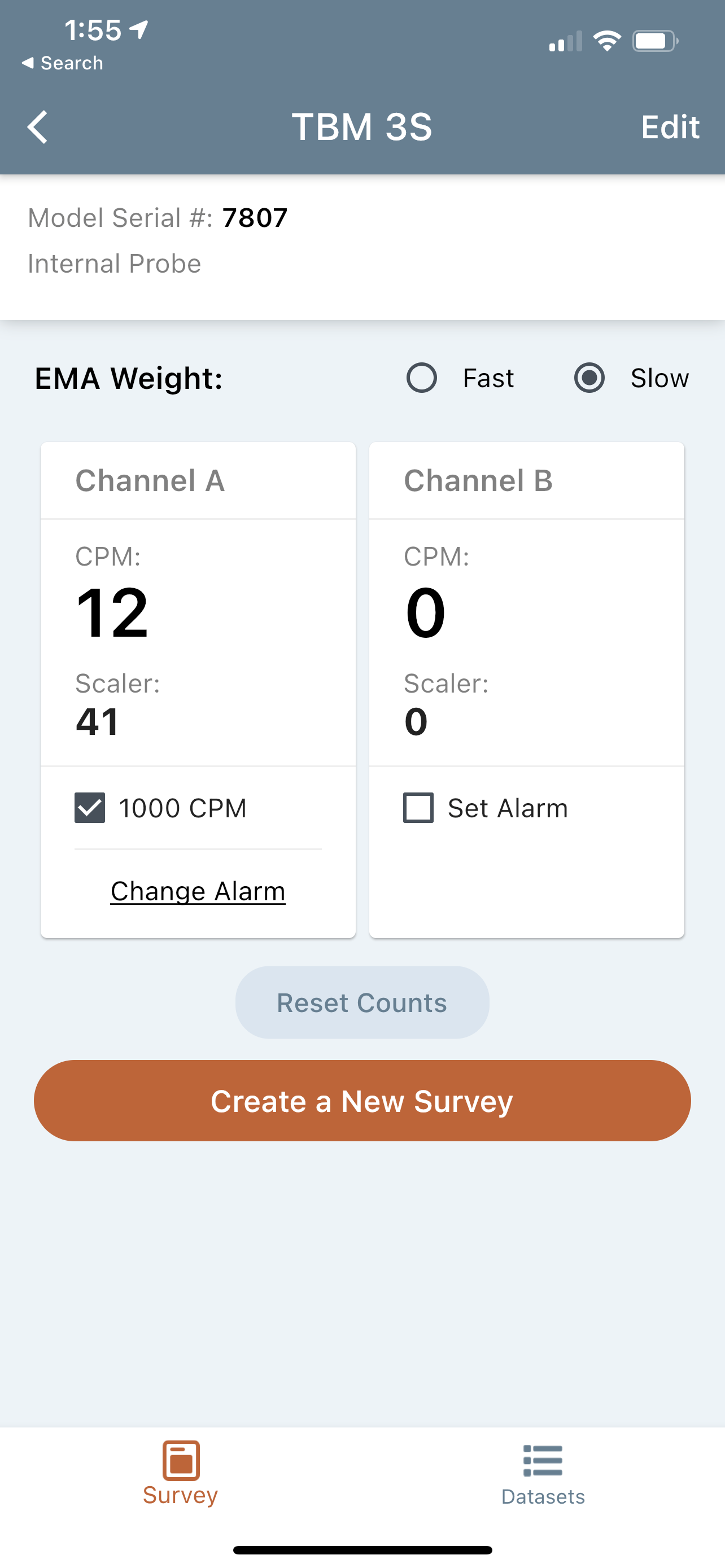 Counts.Pro survey start