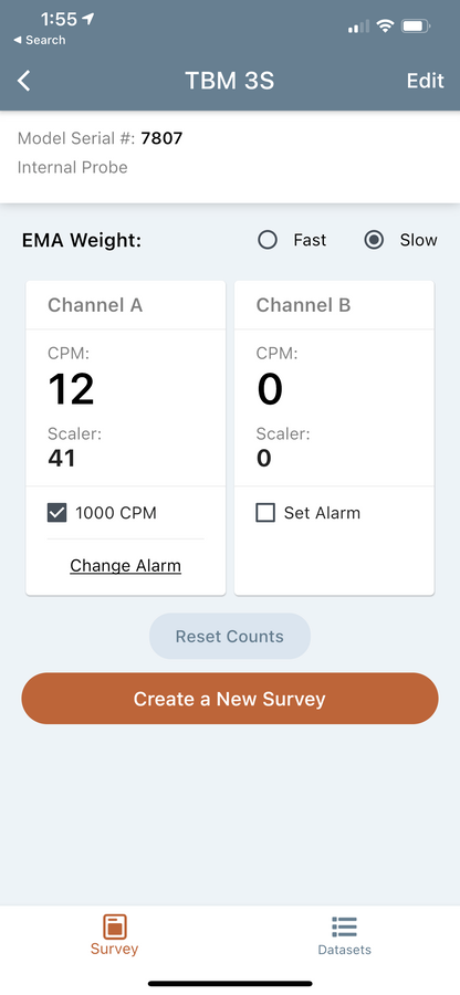Counts.Pro survey start