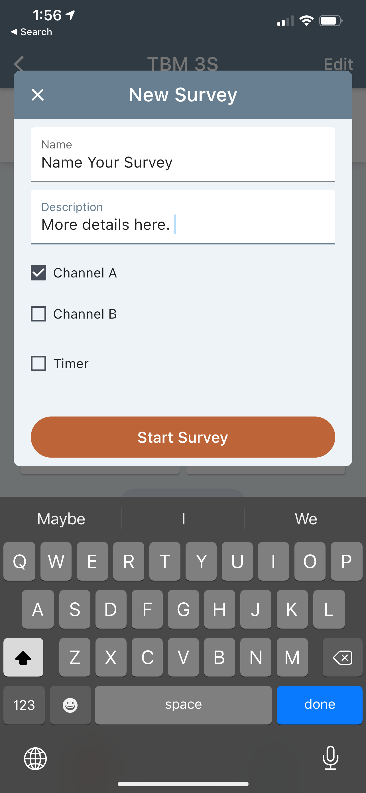 Counts.Pro Channel Select