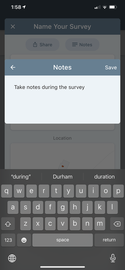 Counts.Pro in survey notes