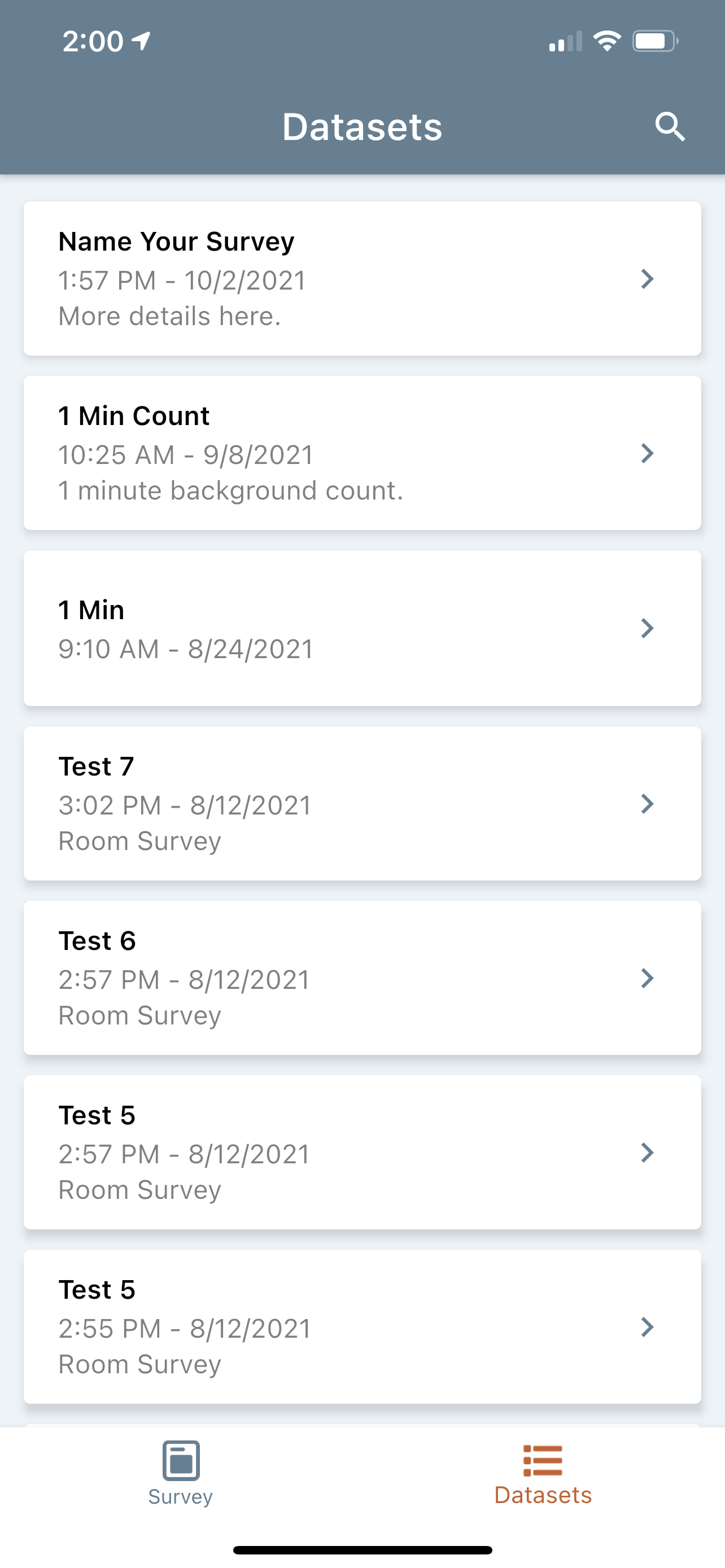 Counts.Pro data stored on IOS Device