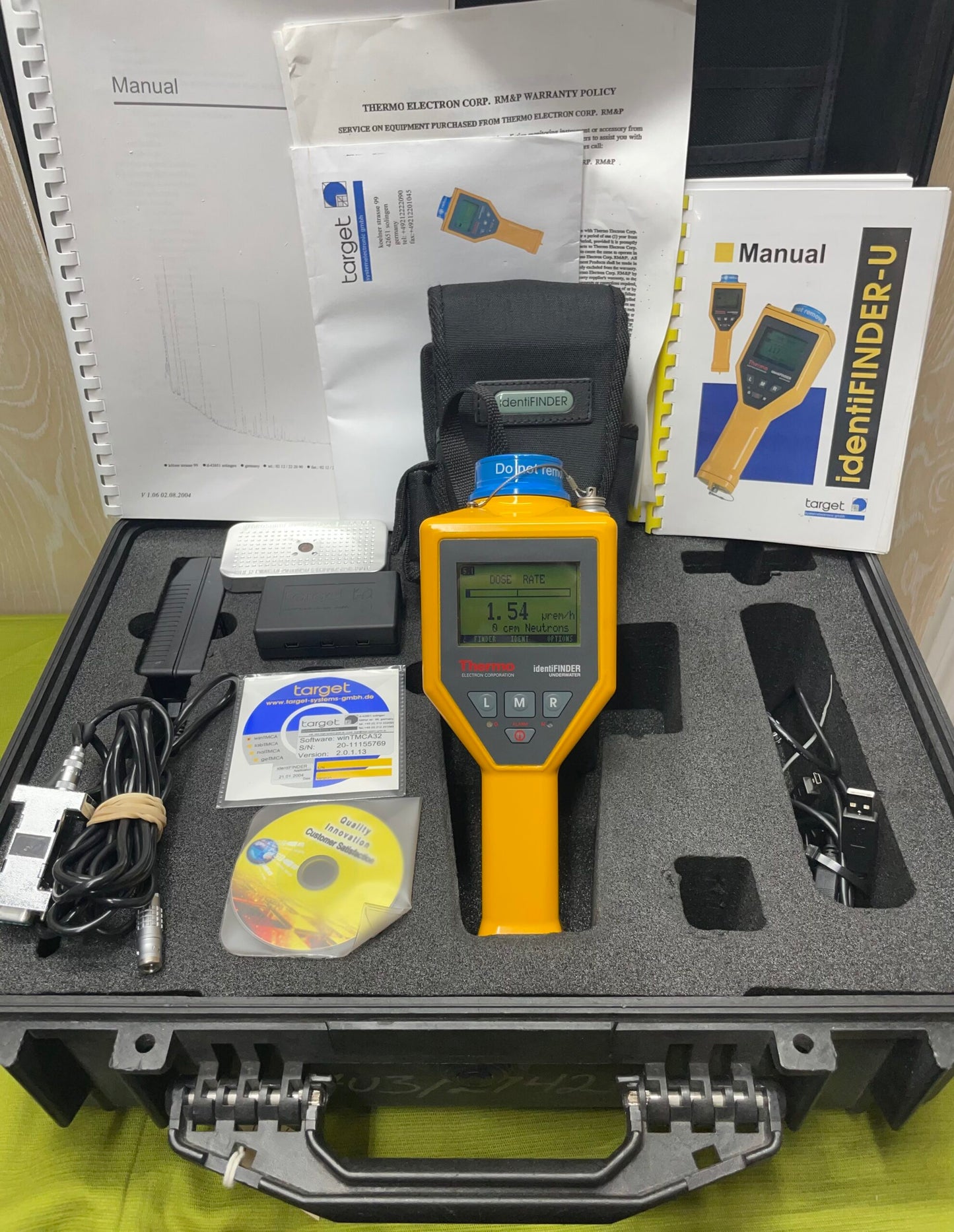 Underwater Thermo IdentiFinder-U