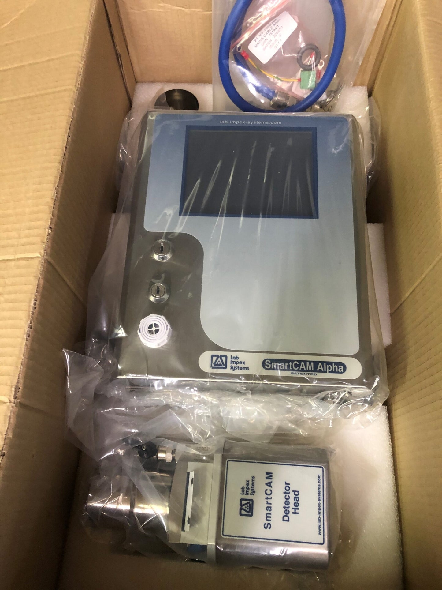 Lab Impex SmartCAM Alpha - Can measure radon concentrations in real time