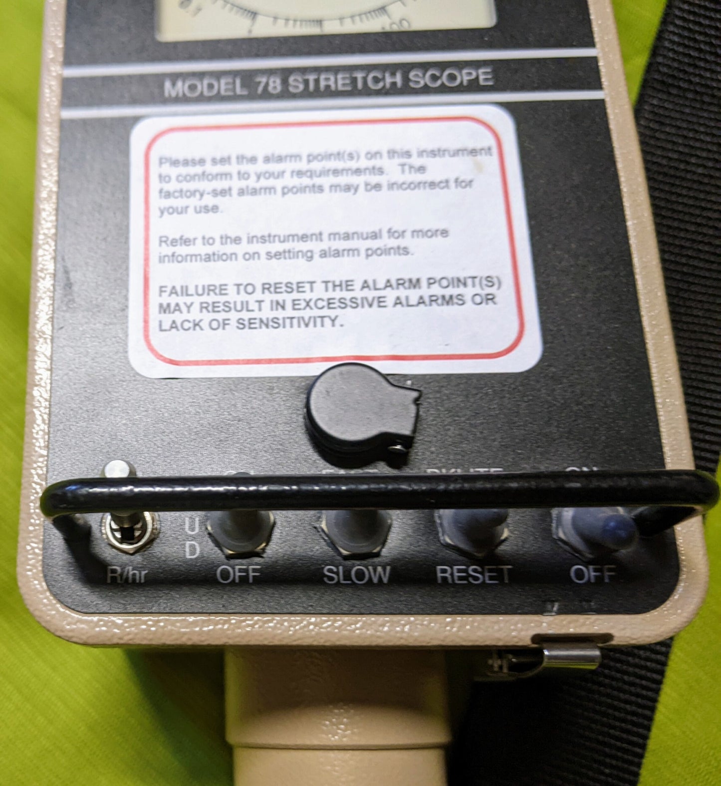 Ludlum model 78 Stretch Scope