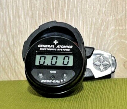 General Atomics DOSE-GARD® Personal Radiation Detection Dosimeter with Clip